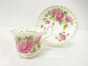ROYAL ALBERT ロイヤルアルバート　フラワー・オブ・ザ・ロマンス　カップ＆ソーサー　洋食器